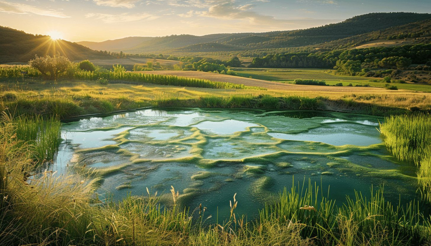 Soin esthétique - La spiruline de la Fontaine à Pernes les Fontaines : la meilleure production artisanale et paysanne des Alpes, à Savigneux et Motz
